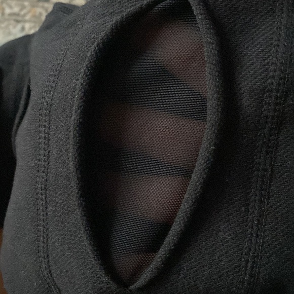 C’est moi leggings. One size fits most. Black, distressed. Cut out details. - Picture 9 of 9